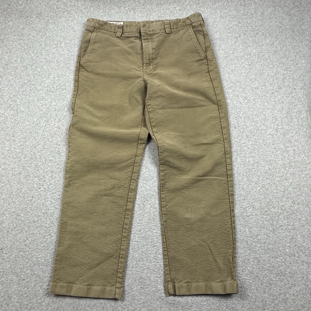 Orvis Field Pants Mens 38x30 Khaki Beige Cotton Twill Work Outdoor Gorpcore 310Q